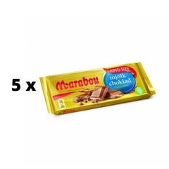 Молочный шоколад MARABOU, 250 г x 5 шт. упаковка цена и информация | Конфетки | 220.lv