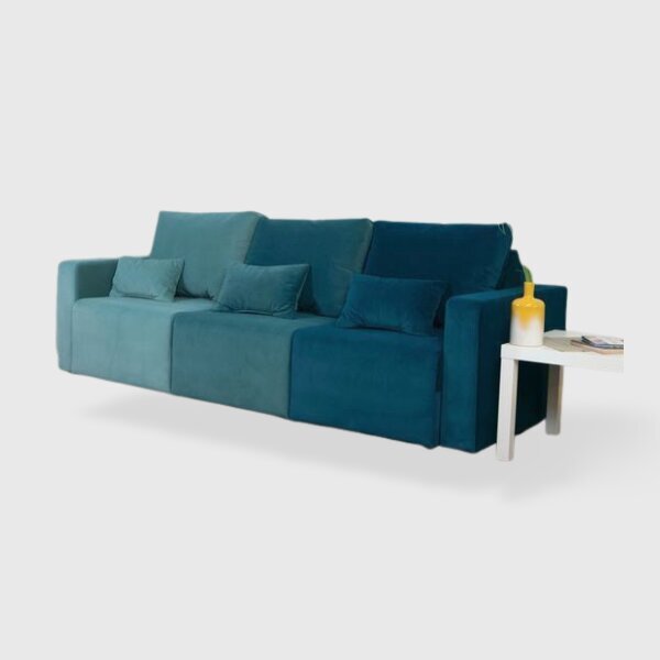 Transformeris "Modul 2400" Modulārais Dīvāns - Gulta - Stūra dīvāns Zils  kombinets cena | 220.lv