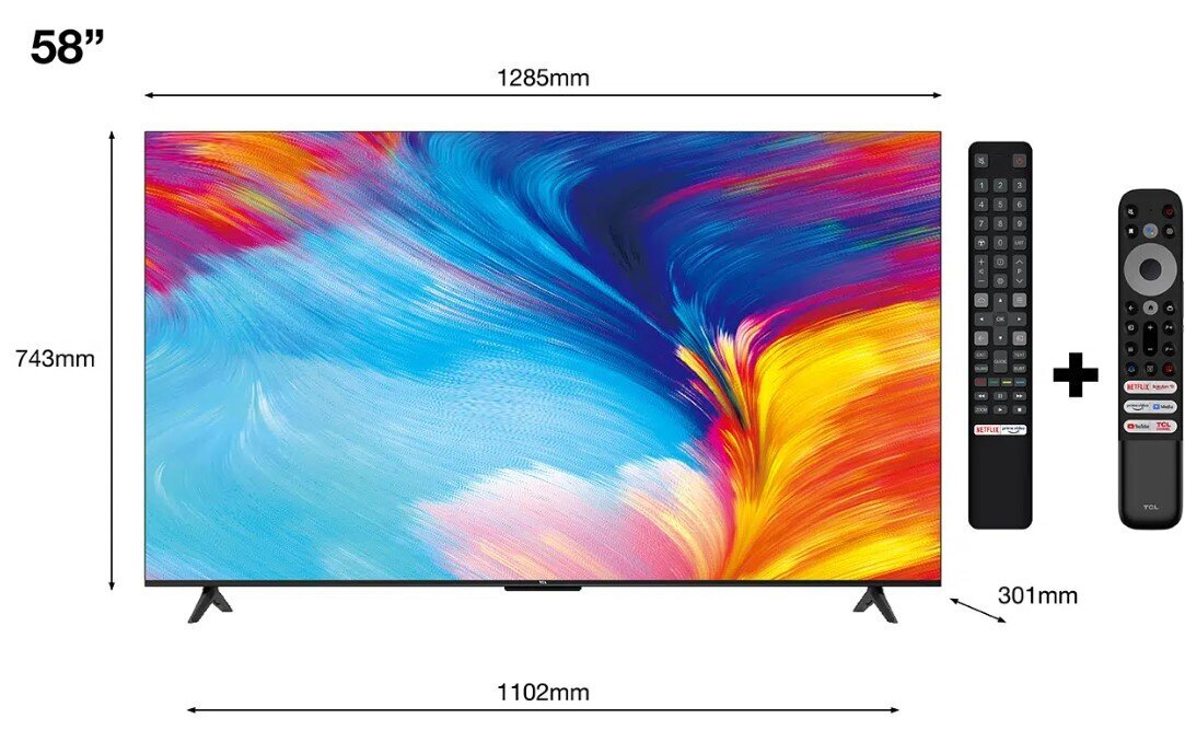 TCL 58P635 cena un informācija | Televizori | 220.lv