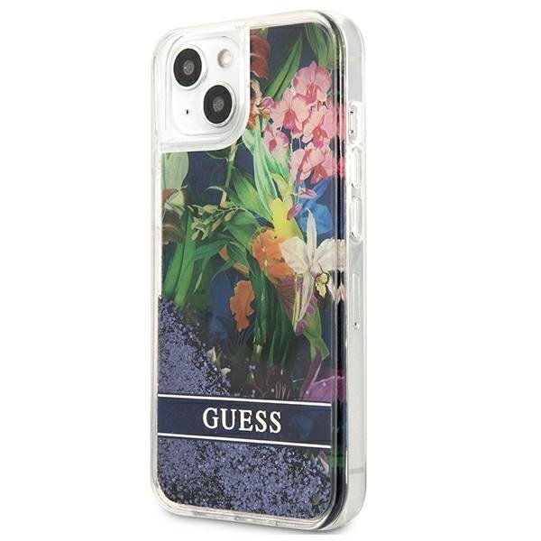 Guess GUHCP13MLFLSB paredzēts iPhone 13 6,1", zaļš cena un informācija | Telefonu vāciņi, maciņi | 220.lv