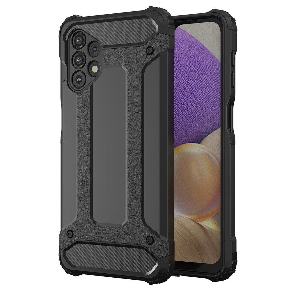 Hurtel Hybrid Armor Case paredzēts Samsung Galaxy A73, melns цена и информация | Telefonu vāciņi, maciņi | 220.lv