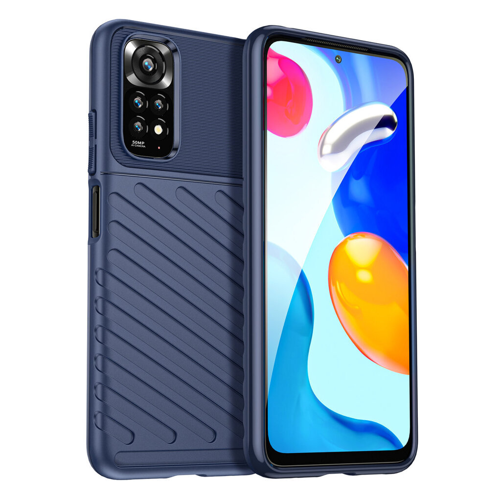 Hurtel Thunder Case paredzēts Xiaomi Redmi Note 11 Pro + 5G / 11 Pro 5G / 11 Pro, zils цена и информация | Telefonu vāciņi, maciņi | 220.lv