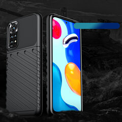 Hurtel Thunder Case paredzēts Xiaomi Redmi Note 11 Pro + 5G / 11 Pro 5G / 11 Pro, melns cena un informācija | Telefonu vāciņi, maciņi | 220.lv