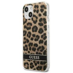 Чехол Guess для iPhone 13 mini 5,4", коричневый цена и информация | Чехлы для телефонов | 220.lv