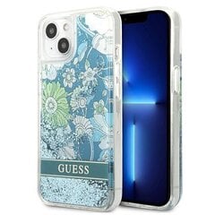 Guess GUHCP13MLFLSN paredzēts iPhone 13 6.1", zaļš cena un informācija | Telefonu vāciņi, maciņi | 220.lv