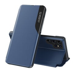 Hurtel Eco Leather View Case paredzēts Xiaomi Redmi Note 11S / Note 11, zils cena un informācija | Telefonu vāciņi, maciņi | 220.lv