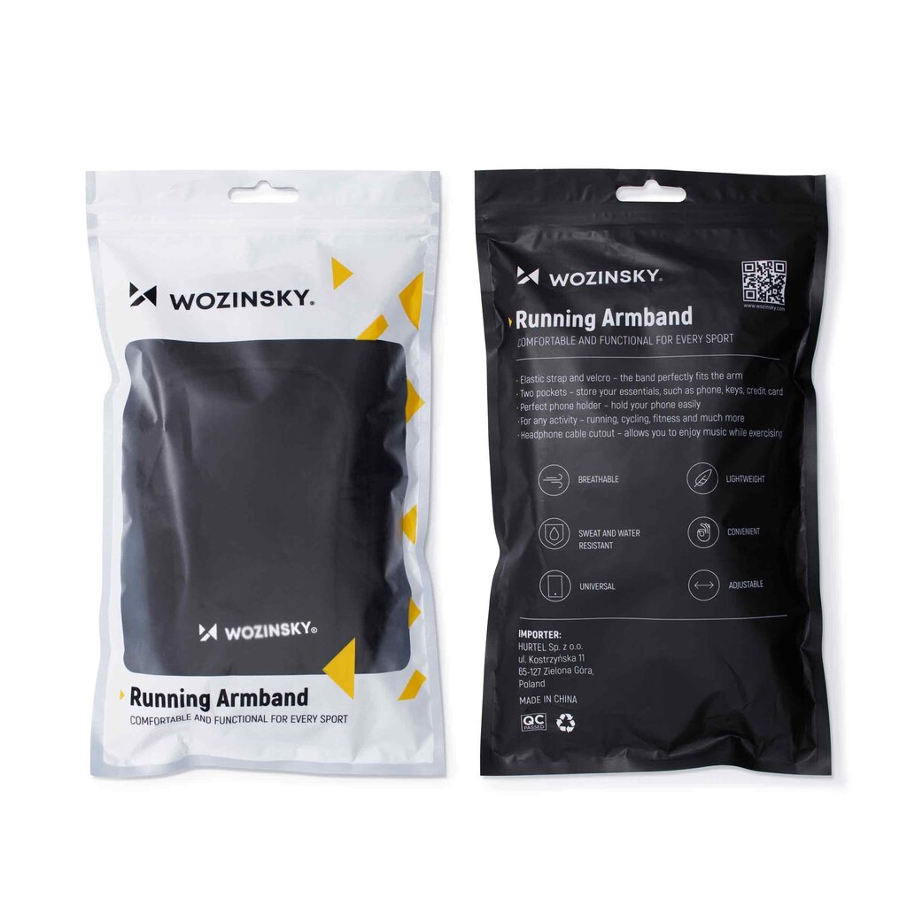 Wozinsky Running Phone Armband WABOR1 цена и информация | Telefonu vāciņi, maciņi | 220.lv