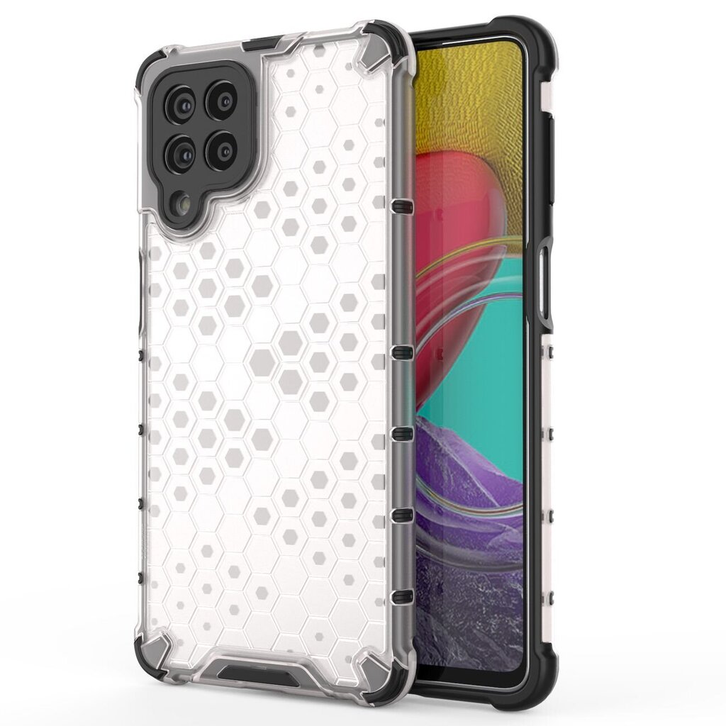 Hurtel Honeycomb Case paredzēts Samsung Galaxy M53 5G, caurspīdīgs цена и информация | Telefonu vāciņi, maciņi | 220.lv