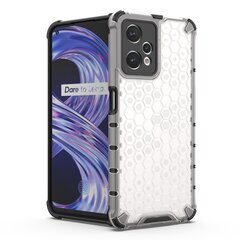 Чехол Hurtel Honeycomb для Realme 9 Pro, чёрный цена и информация | Чехлы для телефонов | 220.lv