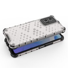 Hurtel Honeycomb Case paredzēts Vivo Y55 / Y75 / Y33s / iQOO Z6 / iQOO U5, caurspīdīgs cena un informācija | Telefonu vāciņi, maciņi | 220.lv