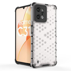 Hurtel Honeycomb Case paredzēts Realme C31, caurspīdīgs cena un informācija | Telefonu vāciņi, maciņi | 220.lv