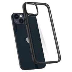 Чехол Spigen Ultra Hybrid для iPhone 14, матовый черный цена и информация | Чехлы для телефонов | 220.lv