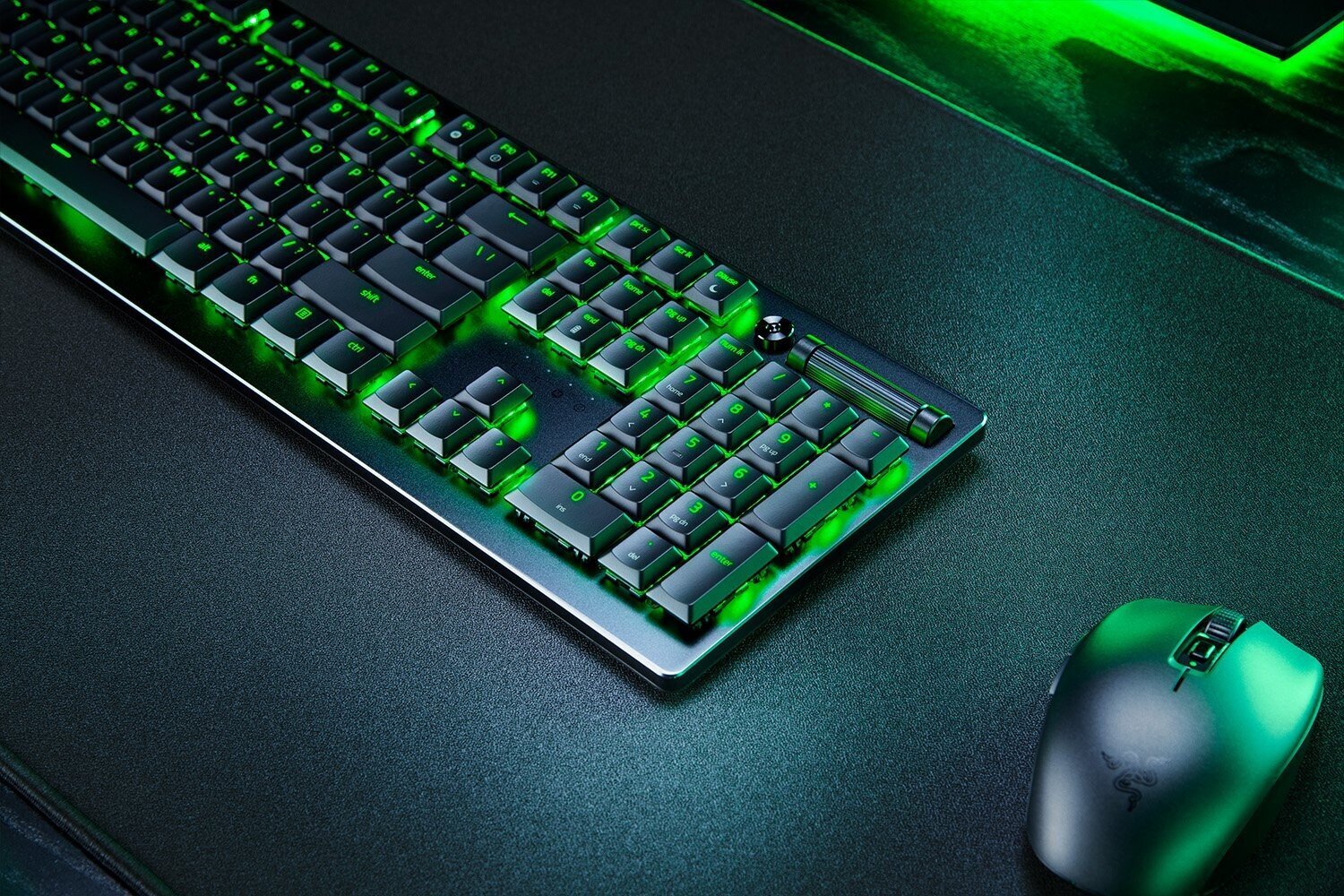 Razer spēļu tastatūra Deathstalker V2 Pro RGB LED gaisma cena un informācija | Klaviatūras | 220.lv