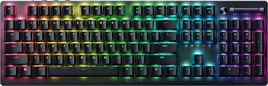 Razer spēļu tastatūra Deathstalker V2 Pro RGB LED gaisma cena un informācija | Klaviatūras | 220.lv