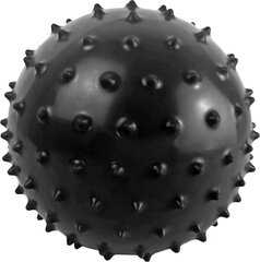 Masāžas bumba Eb Fit, 13 cm, melna cena un informācija | Masāžas piederumi | 220.lv