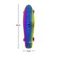 Skrituļdēlis Nils Extreme Pennyboard PNB01 Rainbow, krāsains cena un informācija | Skrituļdēļi | 220.lv