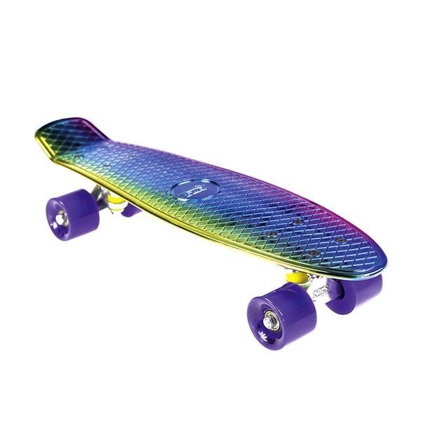 Skrituļdēlis Nils Extreme Pennyboard PNB01 Rainbow, krāsains cena un informācija | Skrituļdēļi | 220.lv