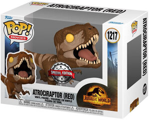 Figūriņa Funko POP! Jurassic World Atrociraptor Red Exclusive cena un informācija | Rotaļlietas zēniem | 220.lv