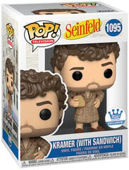 Figūriņa Funko POP! Seinfeld Kramer with Sandwich Exclusive cena un informācija | Datorspēļu suvenīri | 220.lv