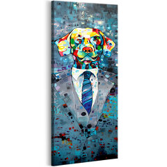 Картина - Dog in a Suit 45x135 см цена и информация | Картины | 220.lv