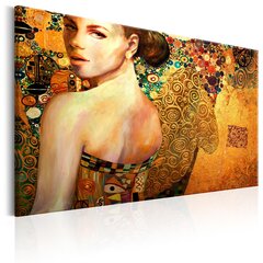 Glezna - Golden Lady 90x60 cm cena un informācija | Gleznas | 220.lv