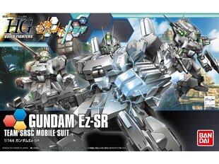 Plastmasas modeļu komplekts Bandai - HGBF Try Gundam Ez-SR, 55434 cena un informācija | Attīstošās rotaļlietas | 220.lv