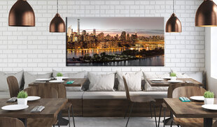 Glezna - Evening Manhattan 120x60 cm cena un informācija | Gleznas | 220.lv