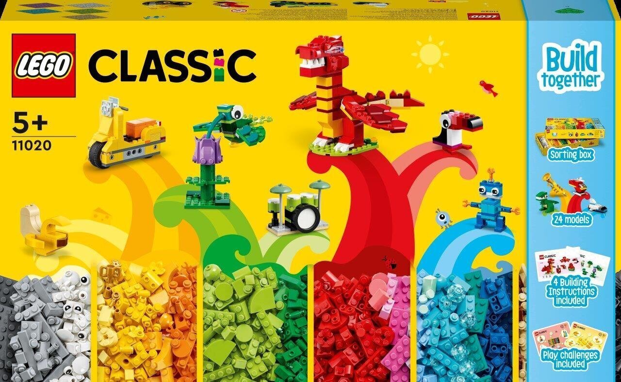 11020 LEGO® Classic Būvēsim kopā цена и информация | Konstruktori | 220.lv