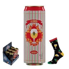 Мужские носки в банке Coctail Socks La Cerveza цена и информация | Мужские носки | 220.lv