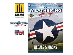Žurnāls AMMO MIG - The Weathering Aircraft Issue 17. DECALS & MASKS (English), 5217 cena un informācija | Līmējamie modeļi | 220.lv