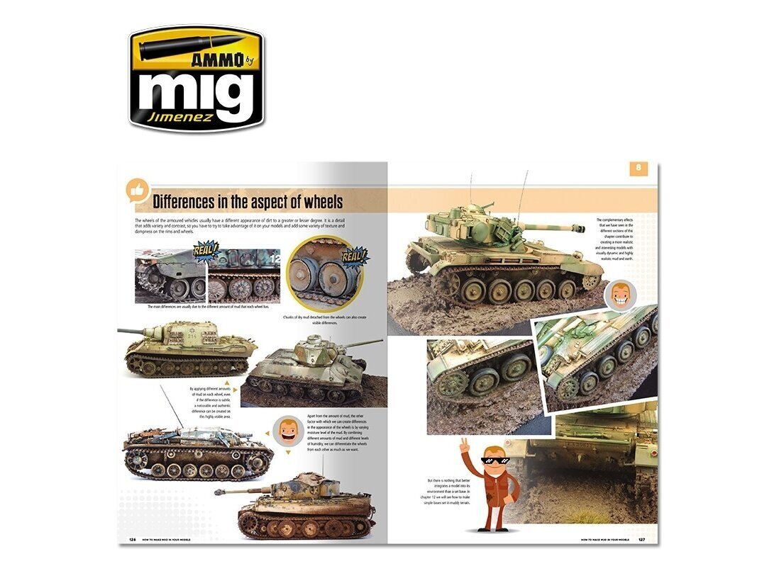 Žurnāls AMMO MIG - MODELLING SCHOOL - HOW TO MAKE MUD IN YOUR MODELS (English), 6210 cena un informācija | Grāmatas pusaudžiem un jauniešiem | 220.lv