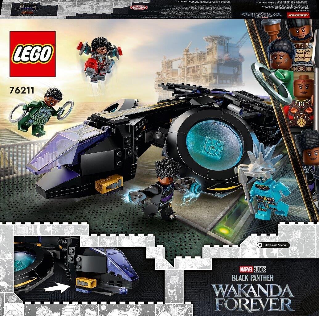 76211 LEGO® Marvel Super Heroes Šuri Sunbird cena un informācija | Konstruktori | 220.lv