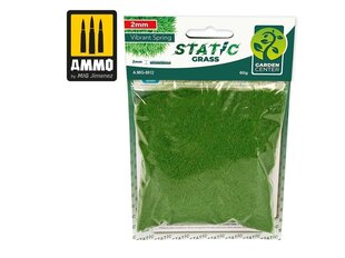 Reālistiska zāle AMMO MIG - Static Grass - Vibrant Spring – 2mm, 8812 цена и информация | Принадлежности для рисования, лепки | 220.lv