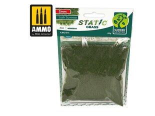 Reālistiska zāle AMMO MIG - Static Grass - Lush Summer – 2mm, 8815 cena un informācija | Modelēšanas un zīmēšanas piederumi | 220.lv