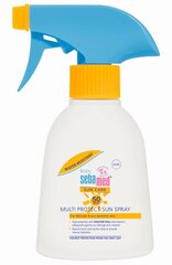 Bērnu saules aizsardzības aerosols ar SPF50 Sebamed Baby, 200 ml cena un informācija | Sauļošanās krēmi | 220.lv