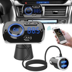 Auto raidītājs, FM Modulators, Telefona lādētājs, Bluetooth, MP3 цена и информация | FM Модуляторы | 220.lv