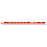 Krāsains trīspusējs zīmulis Jumbo sarkans, Staedtler/12 cena un informācija | Modelēšanas un zīmēšanas piederumi | 220.lv