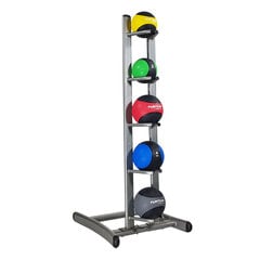 Tunturi Medicine Ball Rack, Black (1/2) цена и информация | Аксессуары  и принадлежности для тренажеров | 220.lv