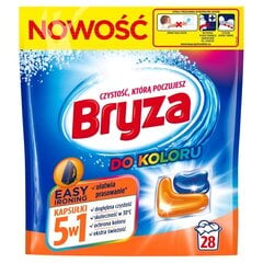 Mazgāšanas kapsulas Bryza Easy Ironing 5w1, 28 gab. цена и информация | Средства для стирки | 220.lv