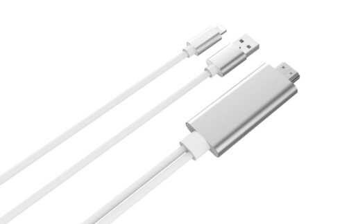 Adaptera kabelis Lightning HDMI FHD USB iPhone iPad cena un informācija | Adapteri un USB centrmezgli | 220.lv