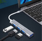 HUB 4x USB 3.0 SPLITTER PORT SPLITTER 4in1 Zenwire цена и информация | Adapteri un USB centrmezgli | 220.lv