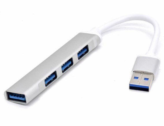 HUB 4x USB 3.0 SPLITTER PORT SPLITTER 4in1 Zenwire цена и информация | Adapteri un USB centrmezgli | 220.lv