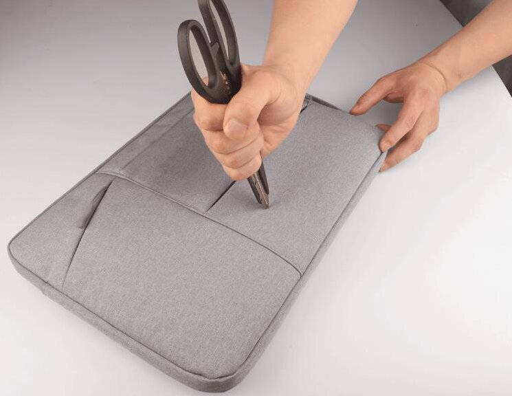 Bag Case Case Klēpjdators 10-13,3 collas Macbook Grey cena un informācija | Somas portatīvajiem datoriem | 220.lv