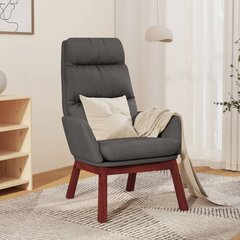 Atpūtas krēsls, pelēks, audums cena un informācija | Dārza krēsli | 220.lv