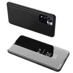 Clear View Case flip cover for Xiaomi Redmi Note 11S / Note 11 black (Black) cena un informācija | Telefonu vāciņi, maciņi | 220.lv