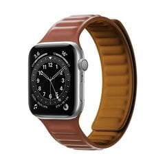 Magnetic Watch Strap Brown cena un informācija | Viedpulksteņu un viedo aproču aksesuāri | 220.lv