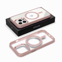 Чехол для телефона Hard Case Matte Apple iPhone 13 Pro Max, support MagSafe, pink cloud цена и информация | Чехлы для телефонов | 220.lv