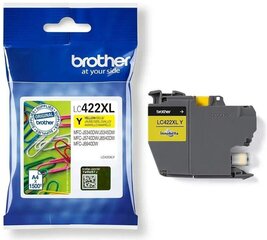 Brother LC-422XLY LC422XLY ink cartridge OEM - цена и информация | Картриджи для струйных принтеров | 220.lv