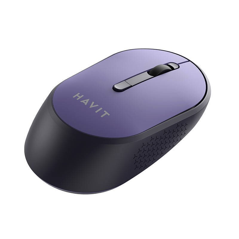 Havit MS78GT universal wireless mouse (purple) цена и информация | Peles | 220.lv