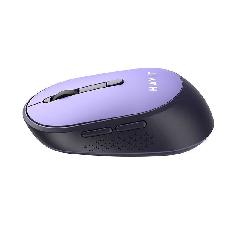 Havit MS78GT universal wireless mouse (purple) цена и информация | Peles | 220.lv